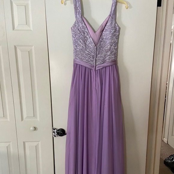 Allure Bridal Bridesmaid Dress: Mulberry (lilac) - Picture 2 of 4